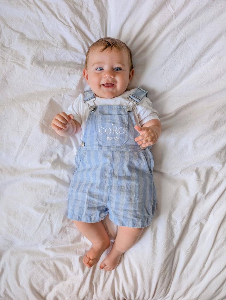 Slow Days Overalls - Bluebell